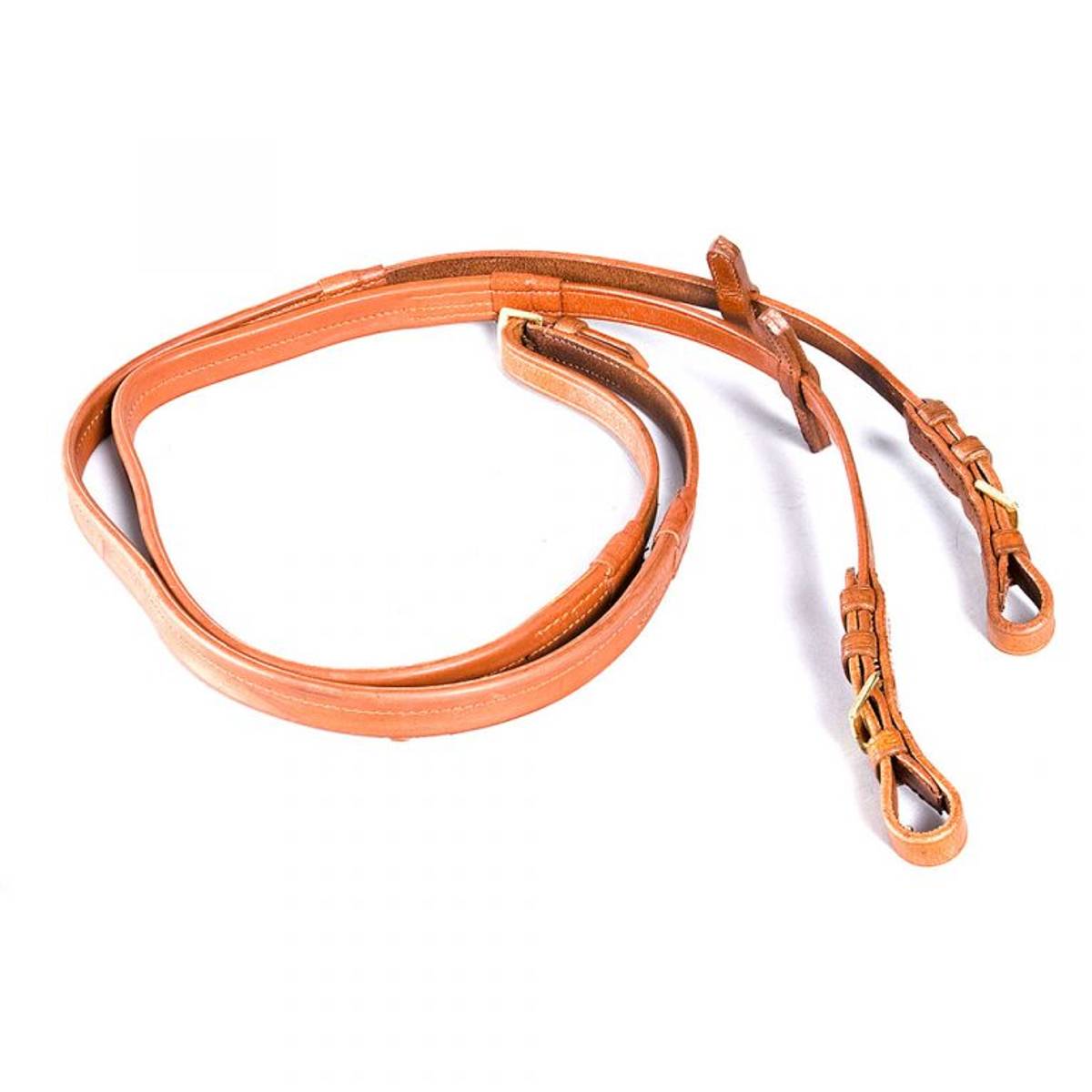 Glatte gummitøyler med nylonkjerne SVART