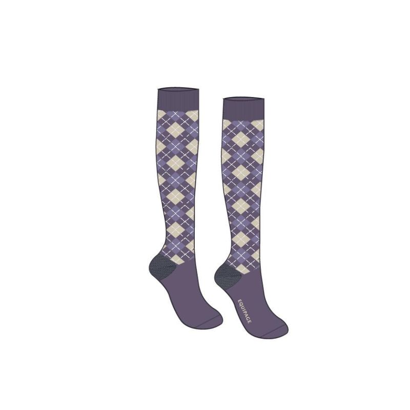 EQ LAX klassisk strømpe Montana Grape (lilla)