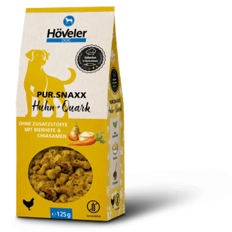 Pur.Snaxx höveler dog kylling + kvarg