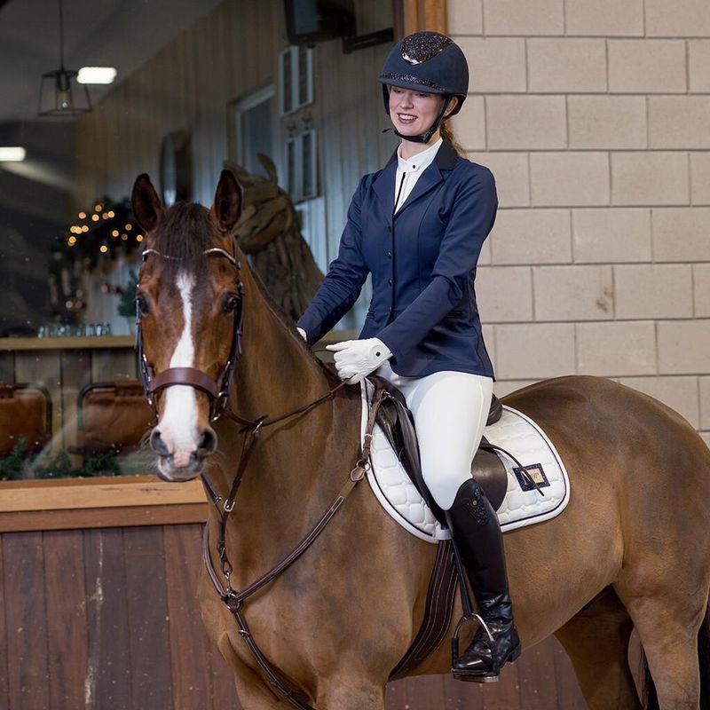 Juliet stevnejakke – elastisk ridejakke med god passform 